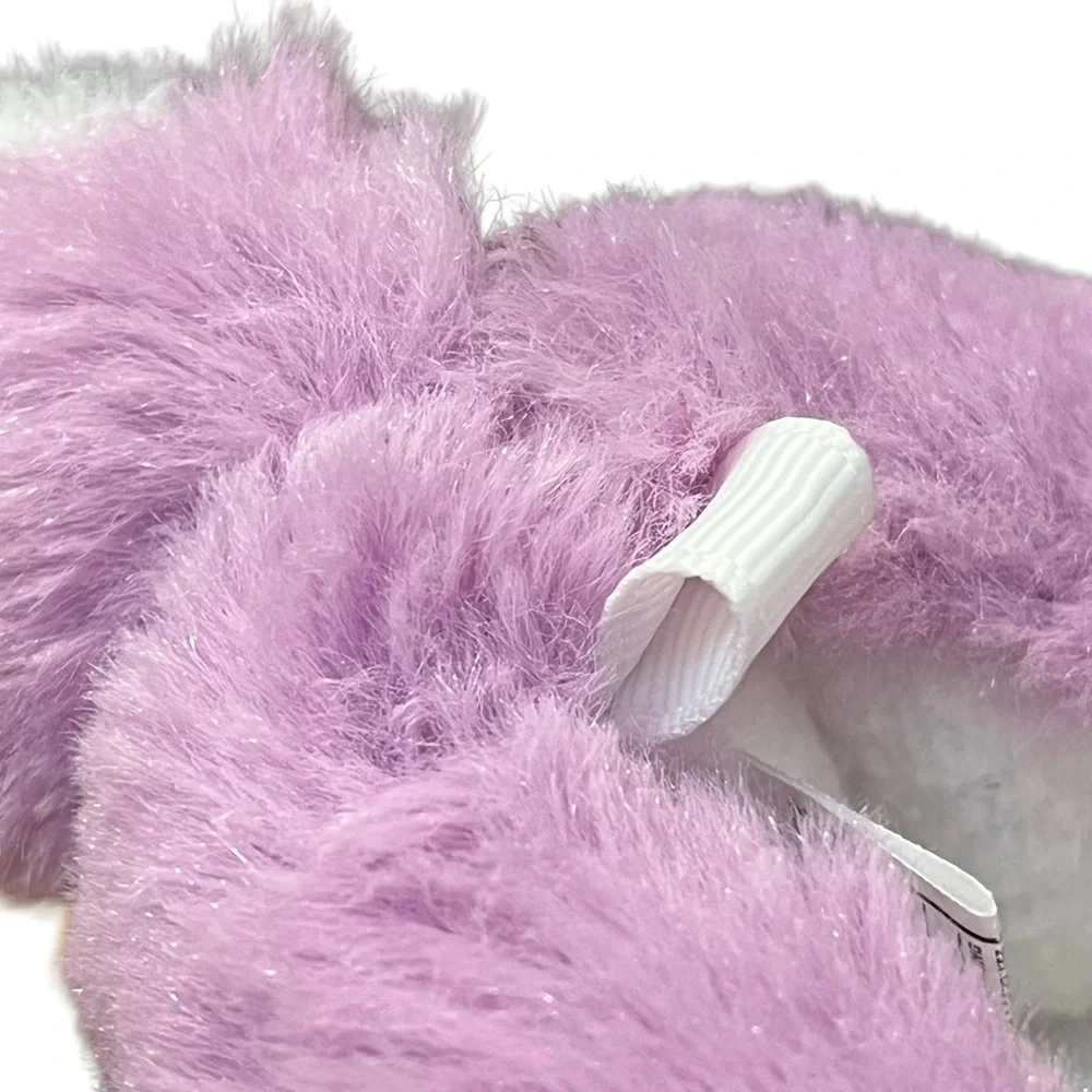 Carter’s Purple Fox Toddler Slippers